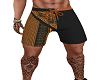 Gold shorts