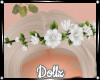 IDI flower crown white