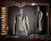 LM Kevin Long Scarf Blue