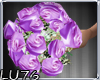 LU Bunch of violet roses