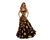 bc's Gold Blk Xmas Gown