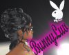 PlaymateBunnyHairBLACK