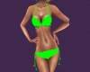 Lime Green Bikini