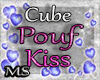 *Ms*Cube Pouf Kiss 1