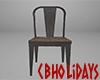 Metal Chair (no pillow) drv