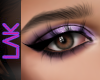 Eye makeup violet