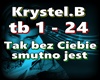 Krystel.B-Tak bez Ciebie