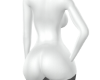 White BodySuit Shorts XL