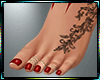 Perfect Feet Tatto Red