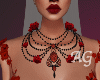 Ruby Rose Red Necklace 1