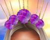 Mermaid Purple Crown
