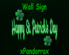 St. Patrick's Wall Sign