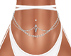 SILV 'V' CHAIN PIERCING