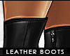 - leather boots RL -