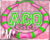 *M* ACO girl earrings