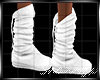 $ Winter Basic Boots Wht