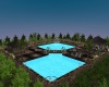 Romantic  Pool Garde