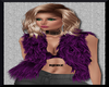 PURPLE FUR TOP