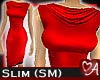 .a Pinup Red Satin SM
