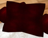 Dark Red Velvet Pillow