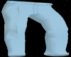 Blue Pinstripe Tux Pant