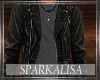 (SL)Black Leather Jacket