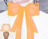 Orange cute bow add on