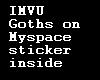 IMVU Goths on Myspace V1