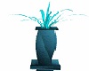 Teal Reflective Plant