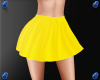 *S* Ruched Skirt Yellow