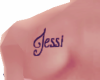 Jessi shoulder tattoo