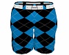 STEM GolfShortBlueBlack