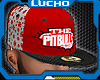 Pitbull Cap Red/White