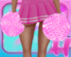Cheer Barbie pom poms