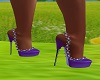 Sparkle Purple Heels