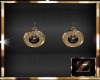 gold Z earrings
