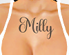 Custom Chest Tatt Milly