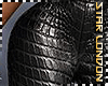 Crocodile Pants: Black