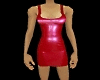 Mini-Dress Latex Red
