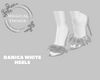 Danica White Heels