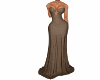 Long brown gown