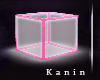 Neon Cube White / Pink