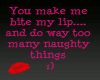 {ss60} bite my lip