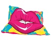 $P$ Lips Cuddle Cushion