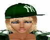 GREEN CAP/ BLONDE