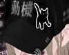 NNN. Black Cat HairPin