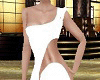White Fishtail Gown