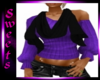 SD Sweater&Scarf Purple