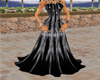 Gala dress Black White