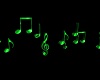 MusicNote Lights-Green